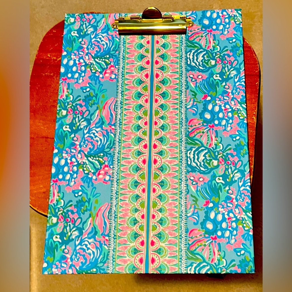 Lilly Pulitzer Clipboard Folio